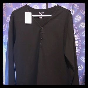 Black long sleeve shirt